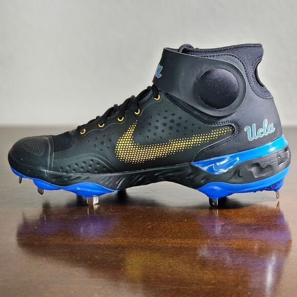 Nike Alpha Huarache Elite 3 Pro UCLA Bruins Limited Edition Shoes Baseball Cleat - Picture 10 of 14